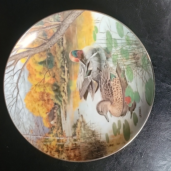 Other - Vintage Edwin M Knowles 1987 The Green Winged Teal Collector Plate